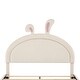 preview thumbnail 36 of 42, Upholstered Velvet Platform Bed with 2 Storage Benches