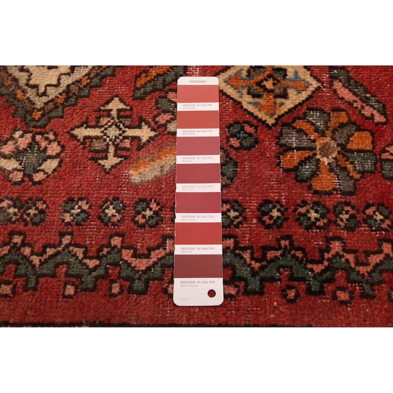 ECARPETGALLERY Hand-knotted Konya Anatolian Red Wool Rug - 4'7 x 9'4