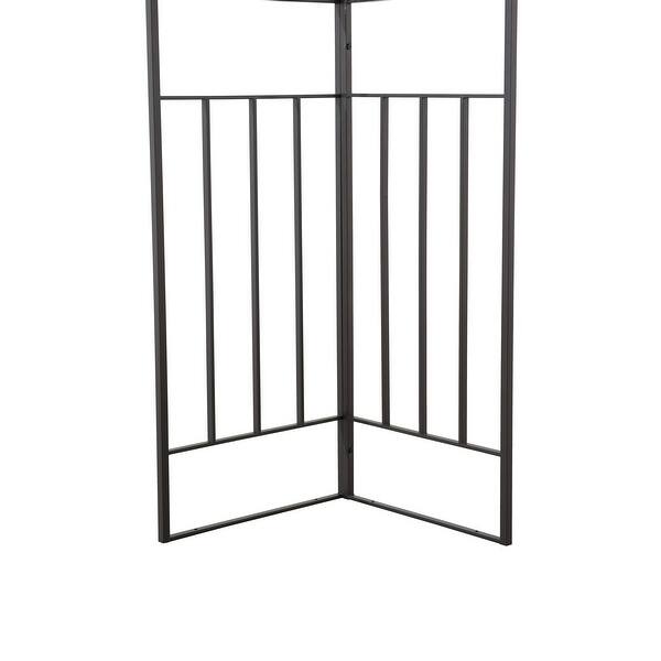 Shop Sunjoy 10 Ft X 12 Ft Steel Gazebo With Khaki Canopy Overstock 11382154