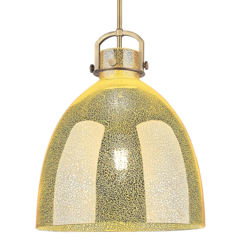 Innovations Lighting 410-1SL-G412-16ME Newton Bell 16" Wide Pendant