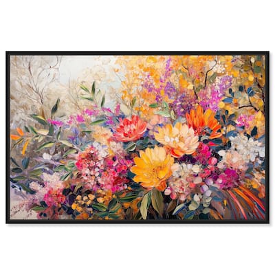 Amber Auras Canvas by Art Remedy