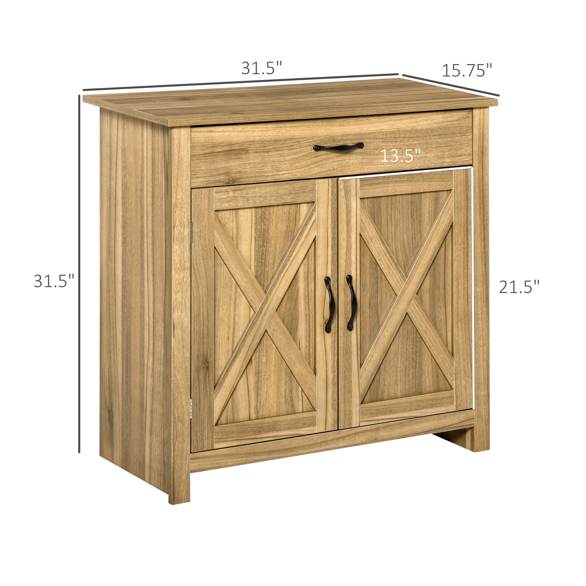 Wynne farmhouse barn on sale door cabinet