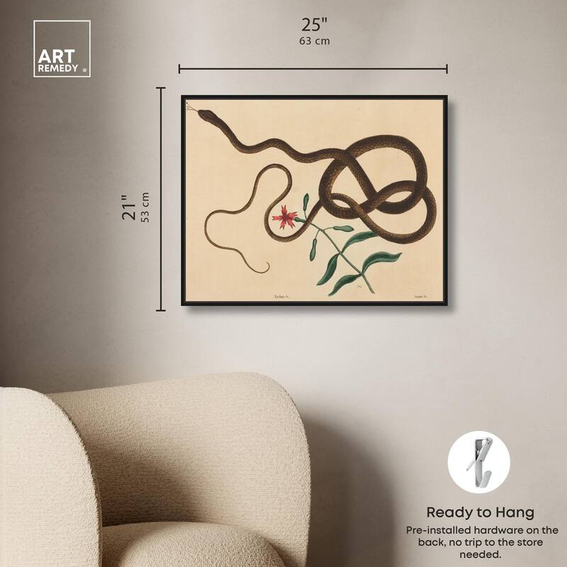 The Coach Whip Snake 1743 Canvas by Art Remedy