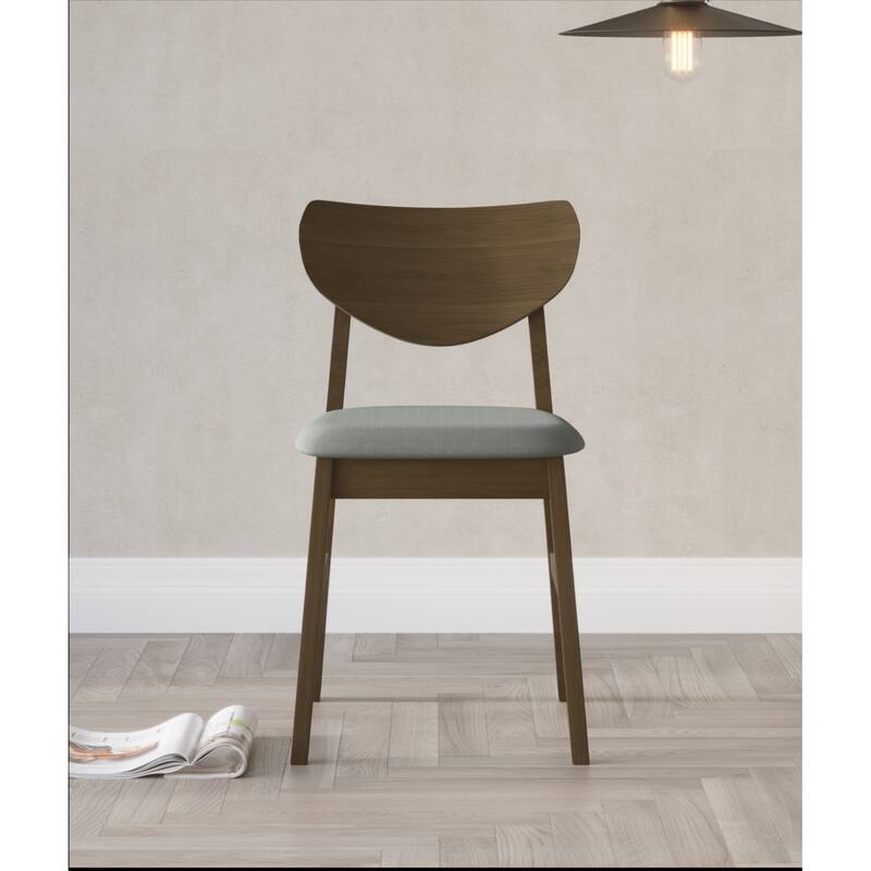 Easton 7-Pieces Dining Table and Chair - 6 Chairs Only - Brown