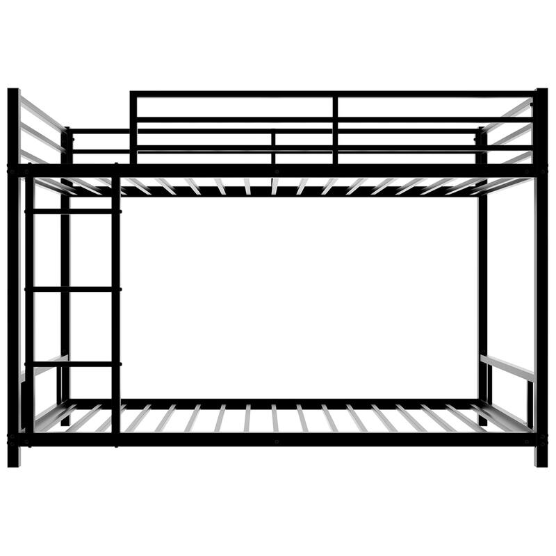 Heavy-duty Sturdy Metal Metal Twin over Twin Bunk Bed