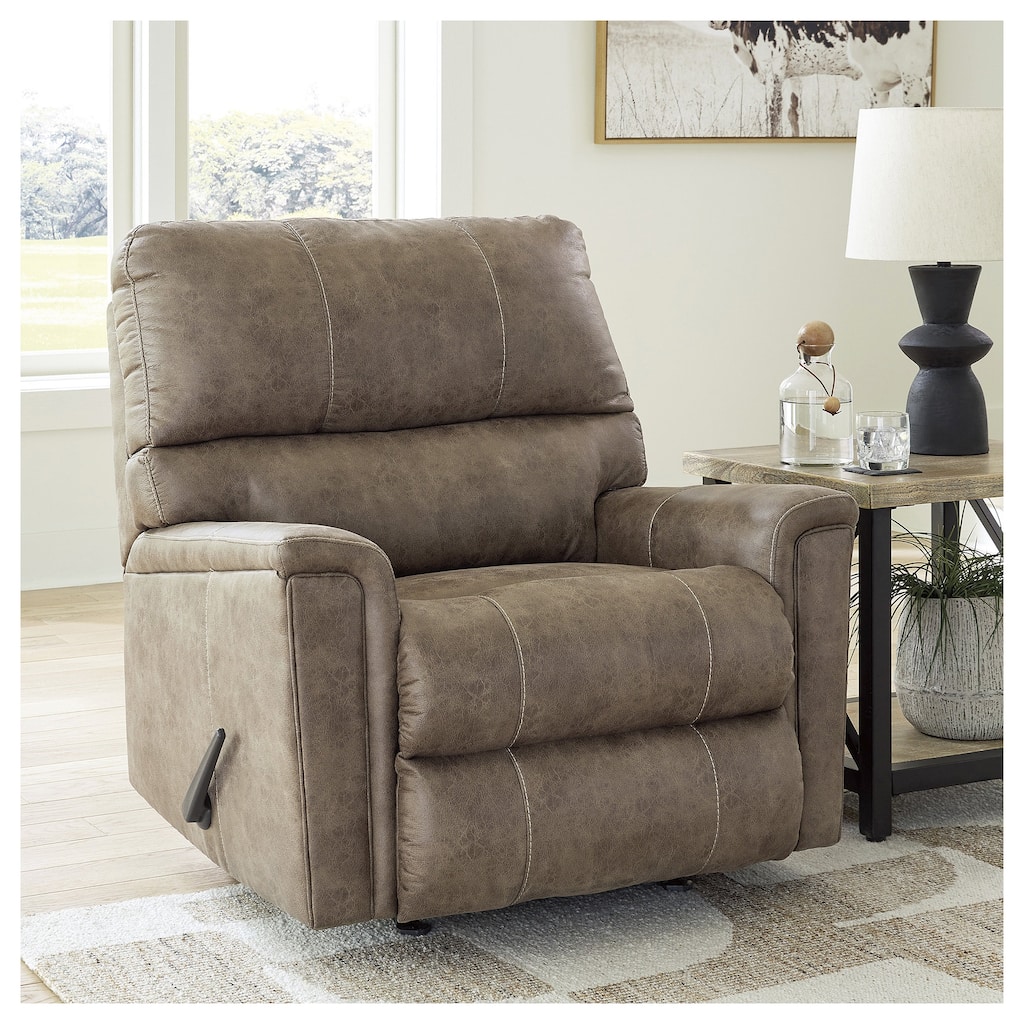 Signature Design by Ashley Navi Brown/Beige Recliner