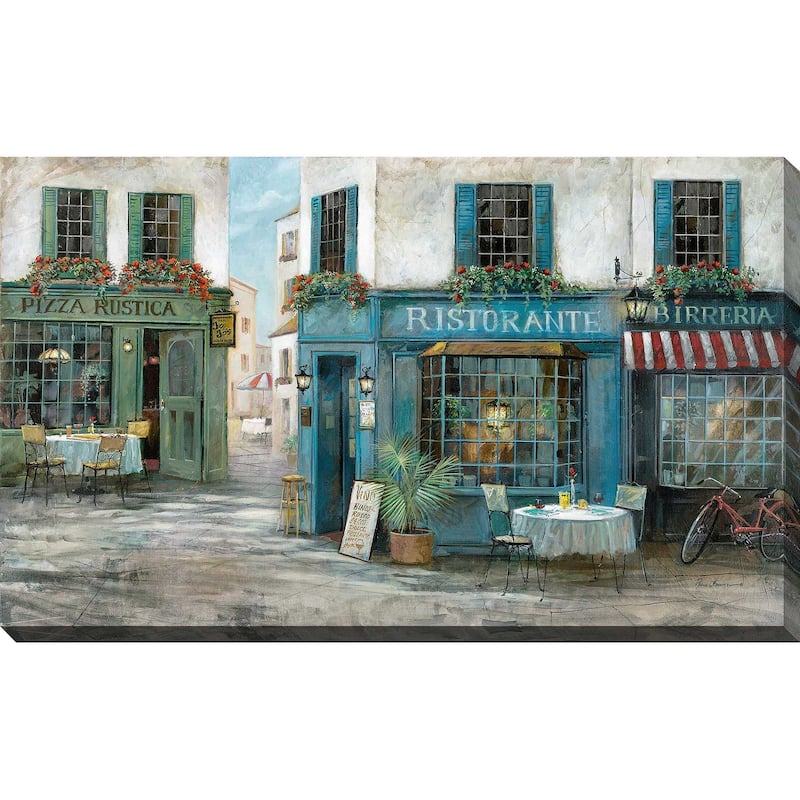 "Birreria " by Ruane Manning Print on Canvas