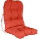 preview thumbnail 80 of 96, Outdoor Adirondack-style Patio Chair Cushion Oranges