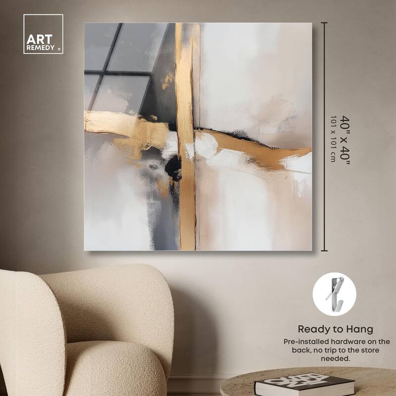 Golden Hour I Acrylic by Art Remedy, Ready to Hang