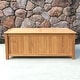 preview thumbnail 2 of 9, Cambridge Casual Kikori 60-inch Outdoor Teak Storage Box