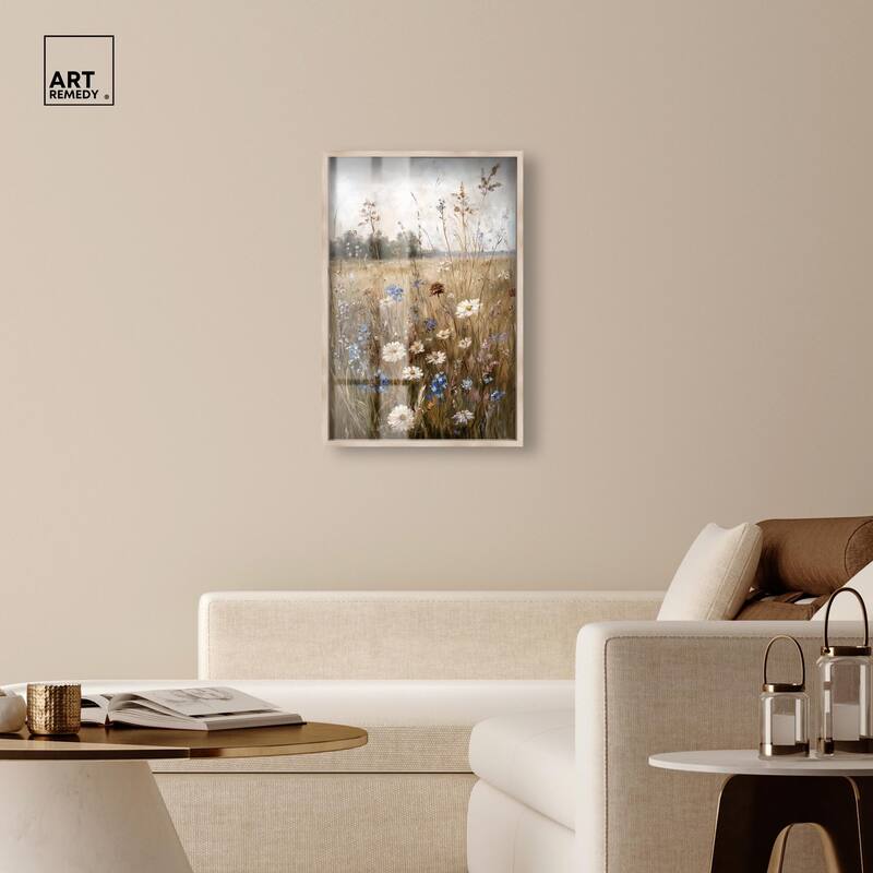 Field of Forgotten Dreams III Shadowbox by Art Remedy