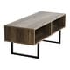 preview thumbnail 27 of 26, Household Essentials Rectangular TV Stand Coffee Table and Storage - 15.8"L x 39.4"W x 15.8"H