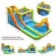 preview thumbnail 10 of 14, Inflatable Water Slide Park Bounce House Without Blower - Multi - 198" x 114" x 85" (L x W x H)
