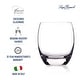 preview thumbnail 6 of 12, Luigi Bormioli Crescendo 15.5 oz. OTR/Double Old Fashion Tumbler, Set of 4