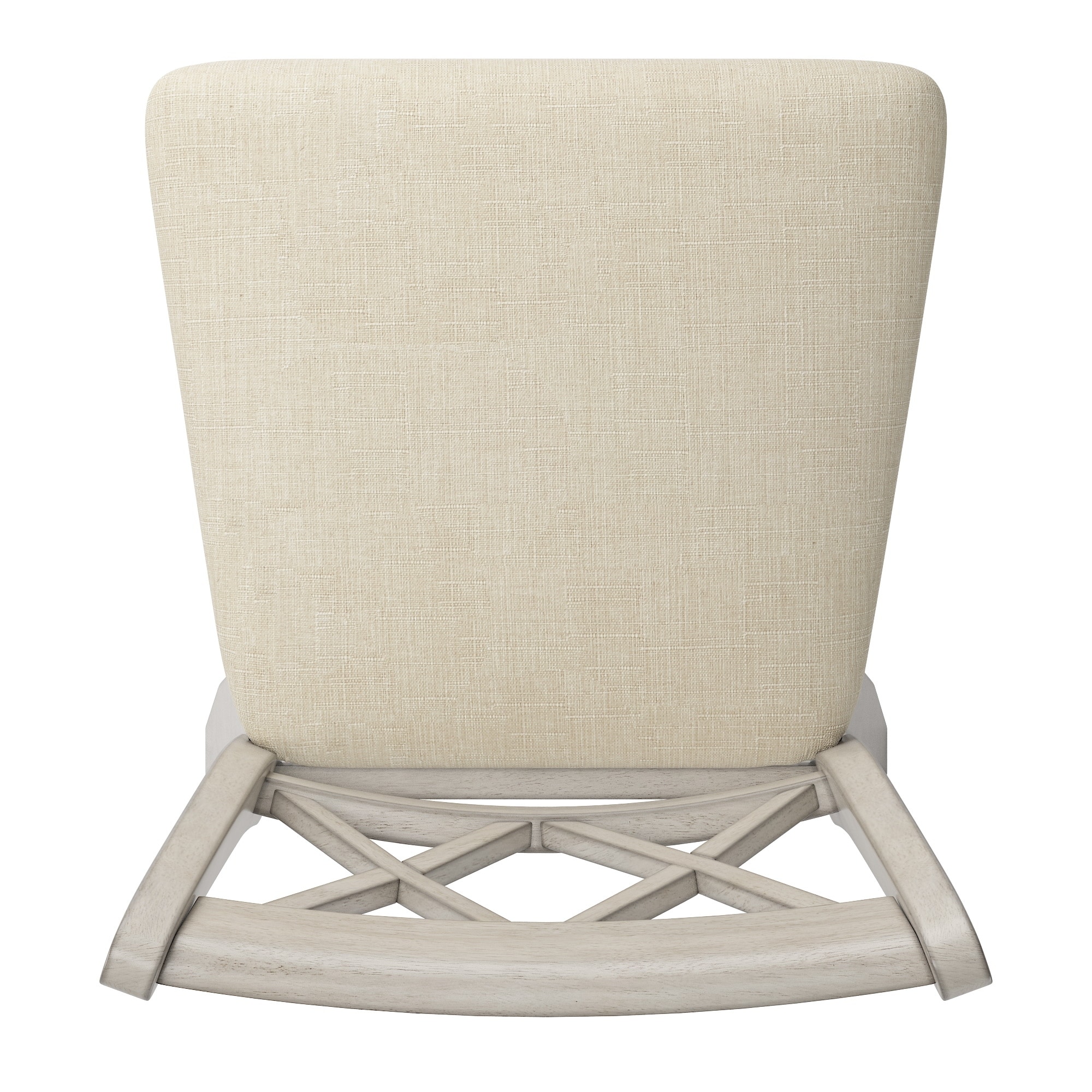 Eleanor double x back wood swivel bar shop stool