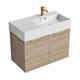 Option Brown Oak / Matte Gold
