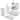 Superio Ribbed Bathroom Accessory Set, 4 pack - 6.34"W x 4.41"D x 6.54"H