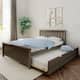 Max and Lily Full Bed with Trundle - Clay