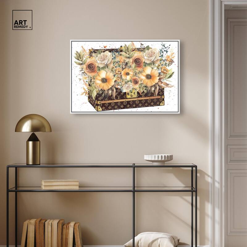 Doll Memories - Golden Memories Canvas by Art Remedy
