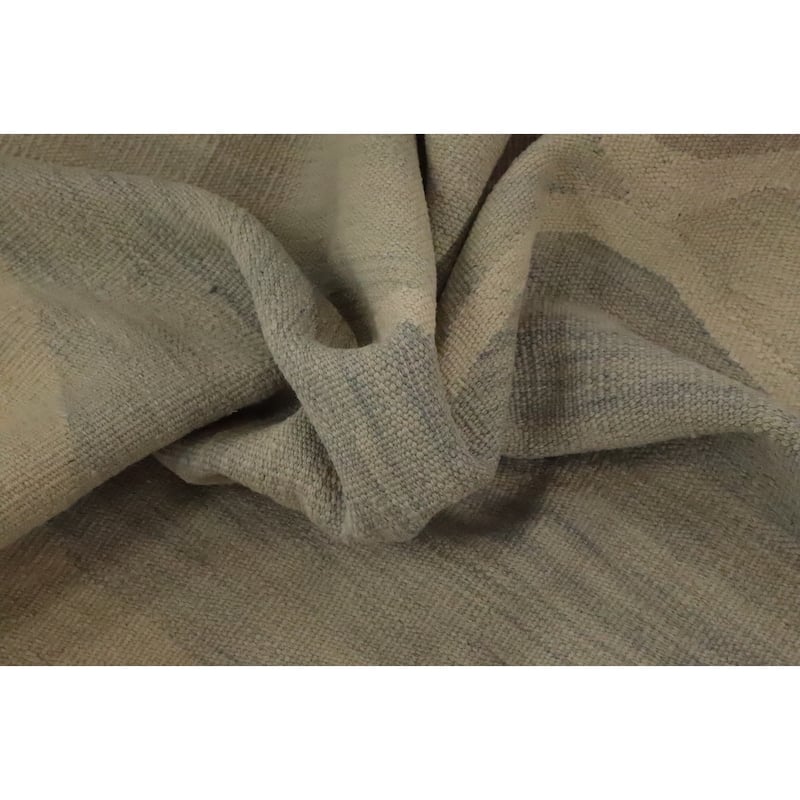 Hand Woven Oriental 100% Wool Carpet Southwestern Modern Beige & Ivories Kilim Area Rug - 6' 5'' X 4' 8''