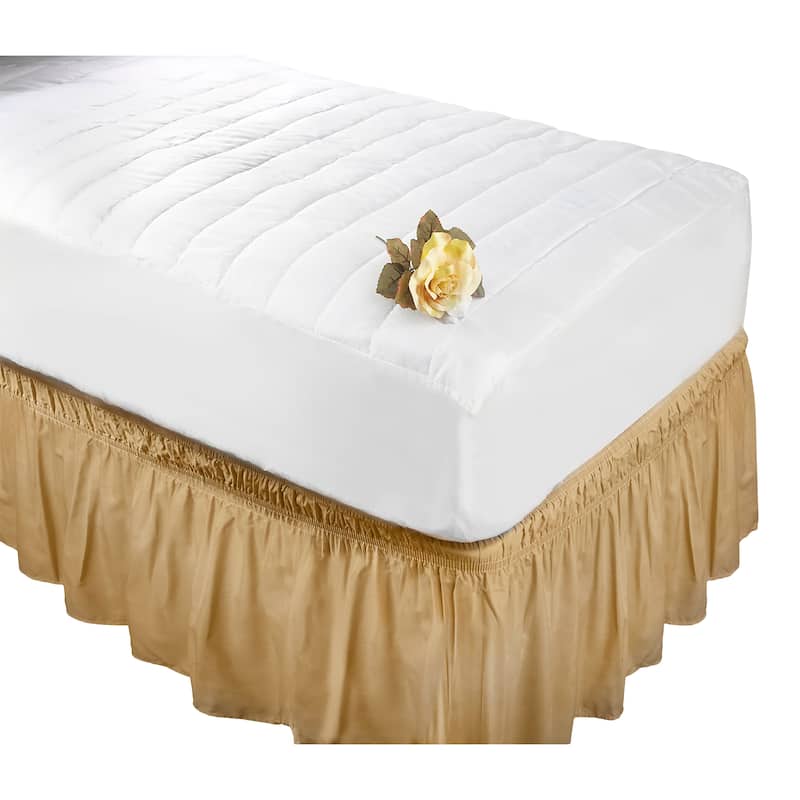 Home Details Antibacterial Mattress Pad - 60"x 80"x10.5" - White