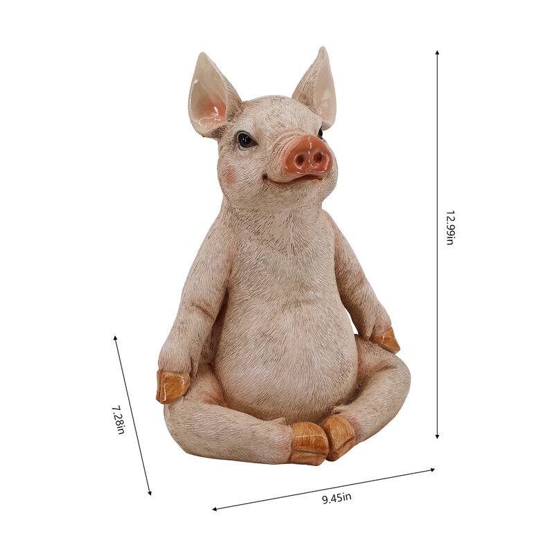 Pig In Meditation