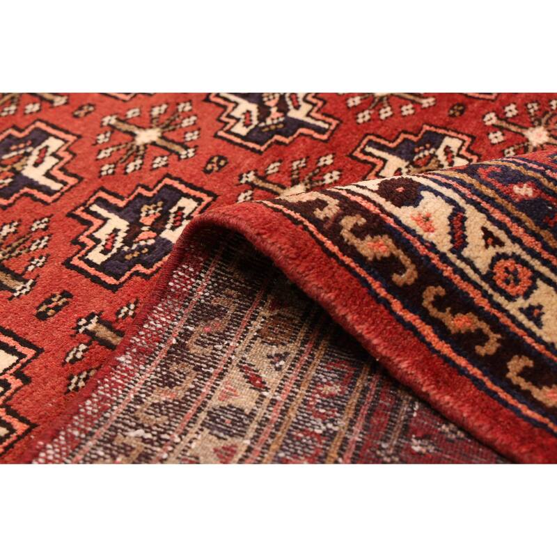 ECARPETGALLERY Hand-knotted Anadol Dark Red Wool Rug - 3'6 x 5'8