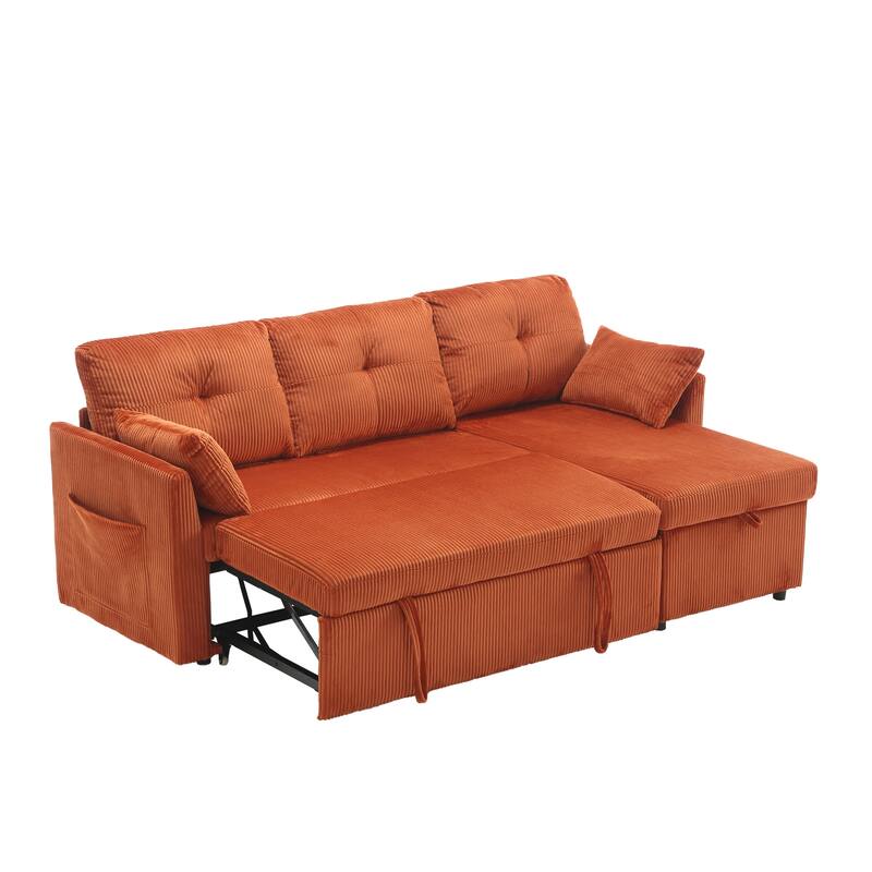 Modular Sectional Sofa L Shaped Modular Couch with Reversible Chaise