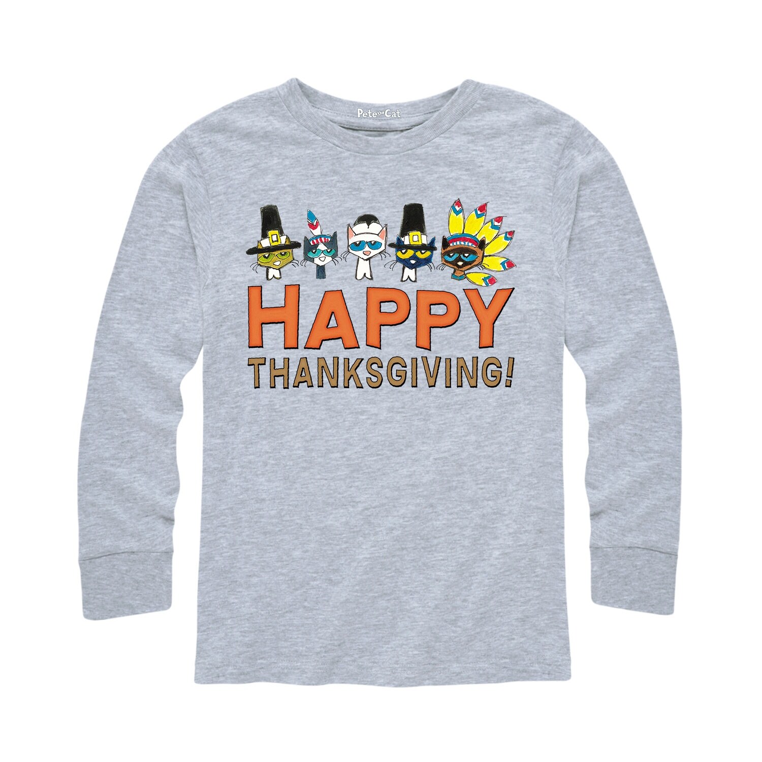 Pete The Cat Im Thankful For Everyone Toddler Raglan