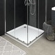 preview thumbnail 18 of 33, vidaXL Shower Base Tray with Dots White ABS 35.4" x 35.4" x 1.6"
