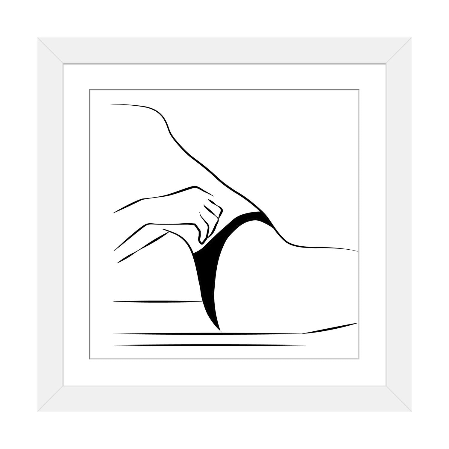 iCanvas Abstract Naked Woman II by Tiny Treasure Prints - Bed Bath &  Beyond - 37487465