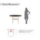 preview thumbnail 6 of 8, Howth Round Wood Dining Table