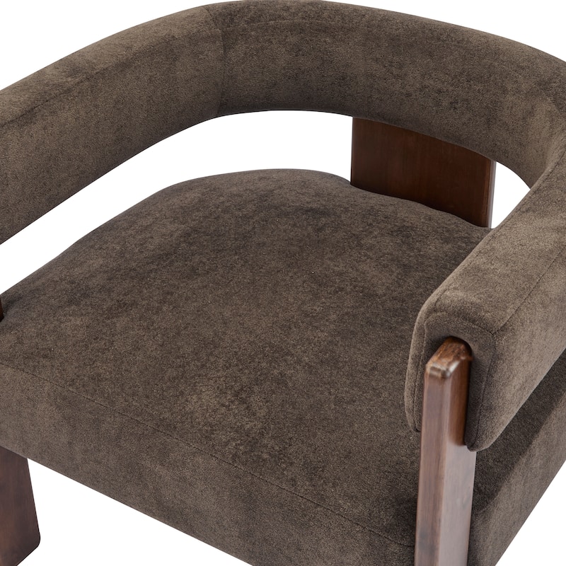 Christopher Knight Home - Emery Modern Upholstered Boucle Fabric Accent Armchair