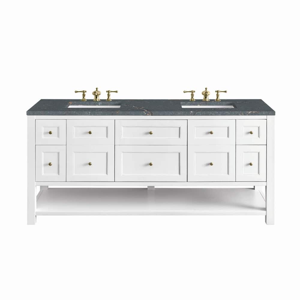 James Martin Vanities 330-V72-3PBL Breckenridge 72" Free Standing
