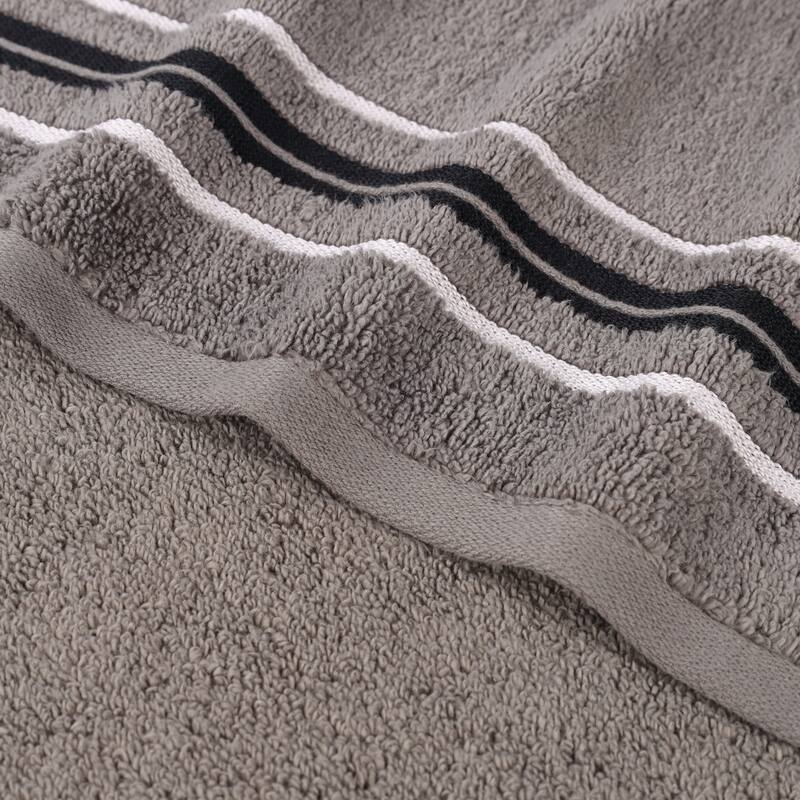 Superior Sadie Zero Twist Cotton 6 Piece Solid Towel Set