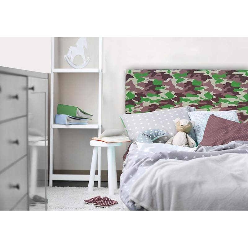 Camo Tufted Headboard
