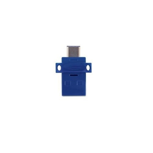 99154 Verbatim 32GB Store /'n/' Go Dual USB Flash Drive for USB-C Devices Blue