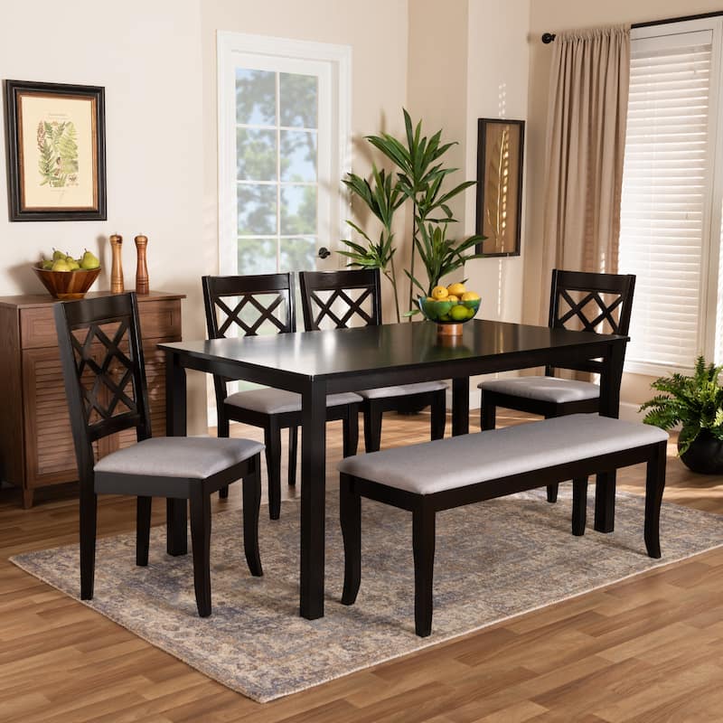 Andor Modern and Contemporary 6-Piece Dining Set