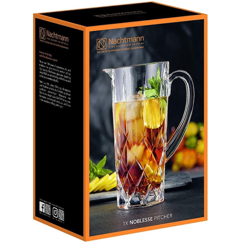 Nachtmann Noblesse Crystal Pitcher - 42 ounces