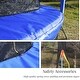 preview thumbnail 8 of 7, Trampoline Outside Safety Net With Basketaball Hoop
