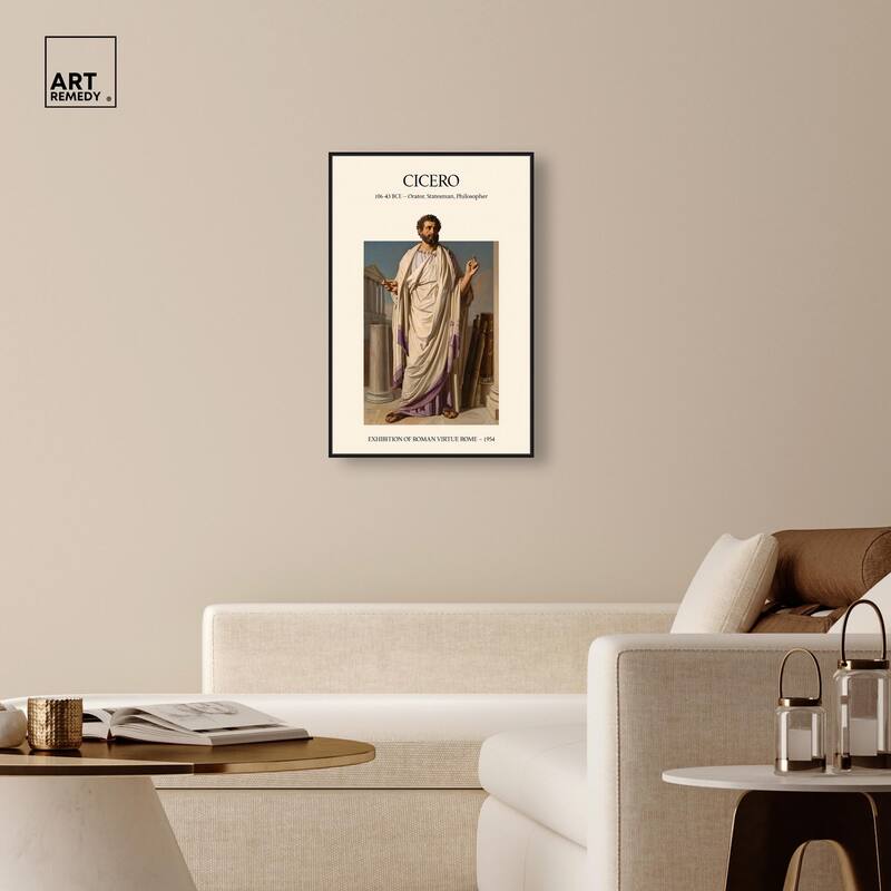 Visual Representation of Cicero Canvas by Art Remedy