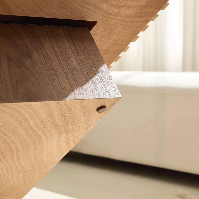 Versatile MDF Coffee Table with Sturdy Construction for Living Spaces