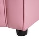 preview thumbnail 9 of 13, Taylor & Olive Estella Pink Upholstered Kids Chair