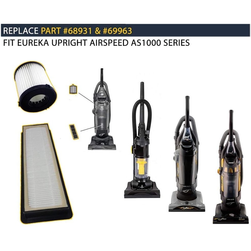 Upright Filters Home EF91B GOLDTONE Replacement Vacuum Filters Fit