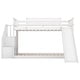 preview thumbnail 13 of 16, Merax Twin Over Twin Bunk Bed with Convertible Slide and Stairway