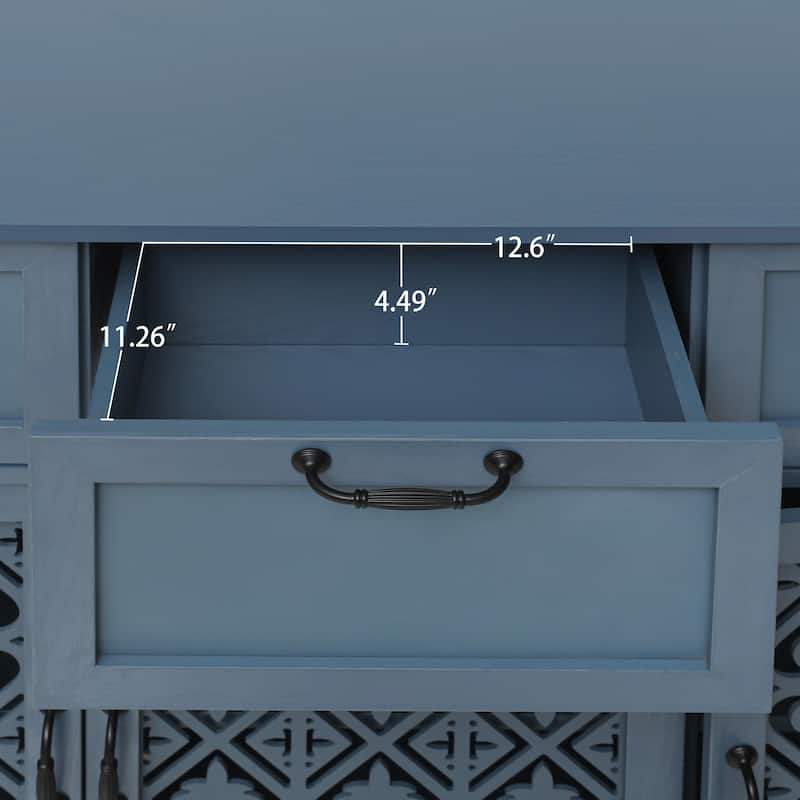 Three-Door Three-Drawer Cabinet