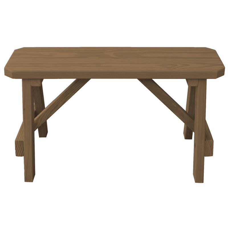 Pressure Treated Pine 3' Traditional Bench