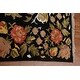 preview thumbnail 15 of 18, Vegetable Dye Floral Aubusson Oriental Area Rug Handmade Wool Carpet - 6'11" x 10'0"