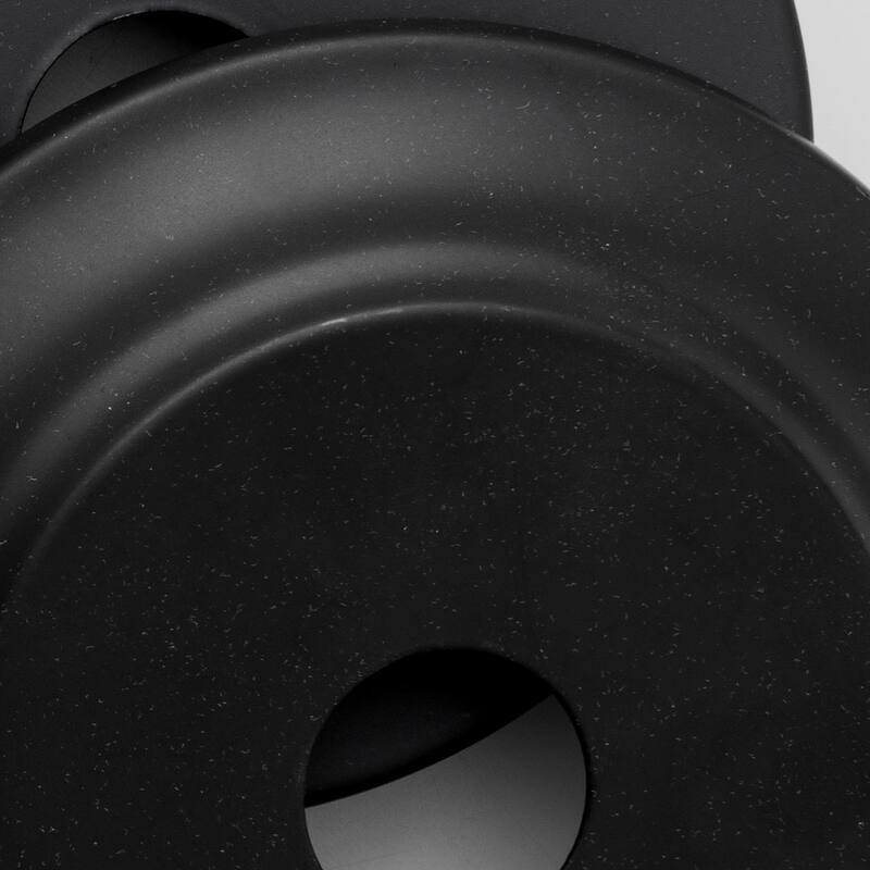 Calypso 1 Light Matte Black Ceiling Mount - 7.25"W x 13"H x 7.25"D