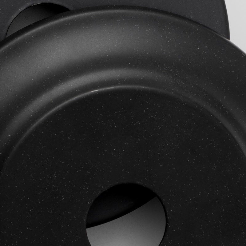 Rylee 4 Light Matte Black Frosted Beads Ceiling Mount - 16.5"W x 16.5"H